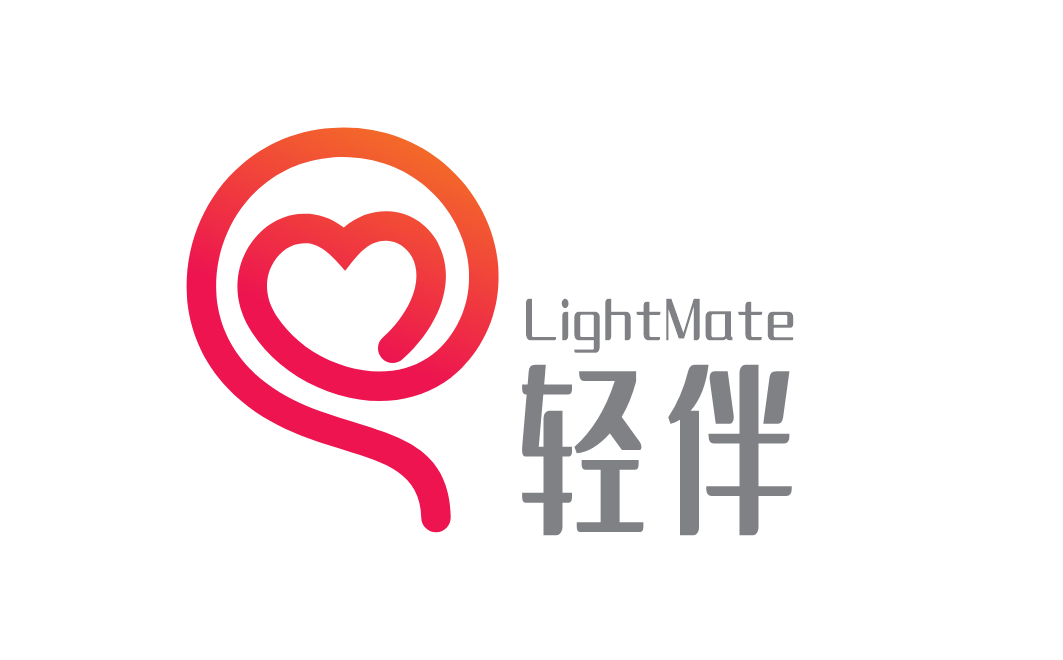 轻伴品牌标志设计